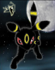Nia Wolf: Umbreon with Moonlight